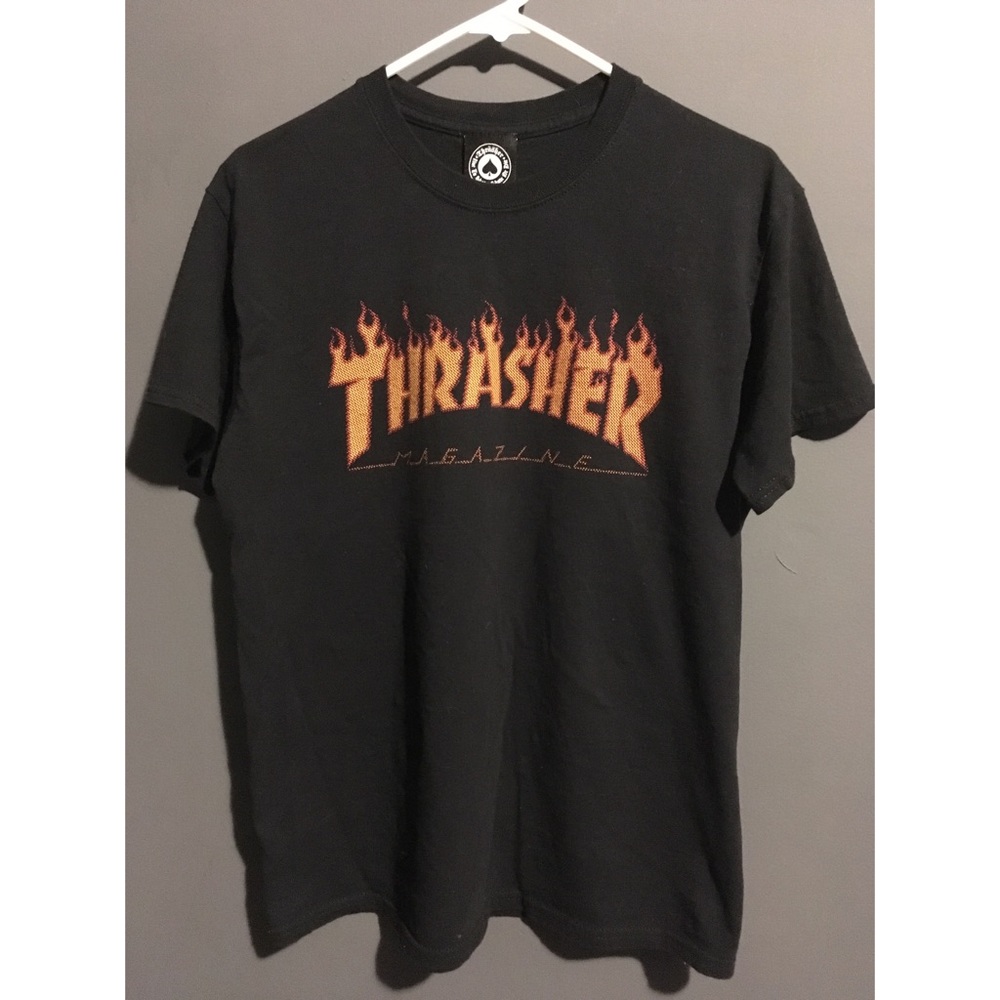 Unisex Black Thrasher tee mens(L) NWOT FINAL PRICE